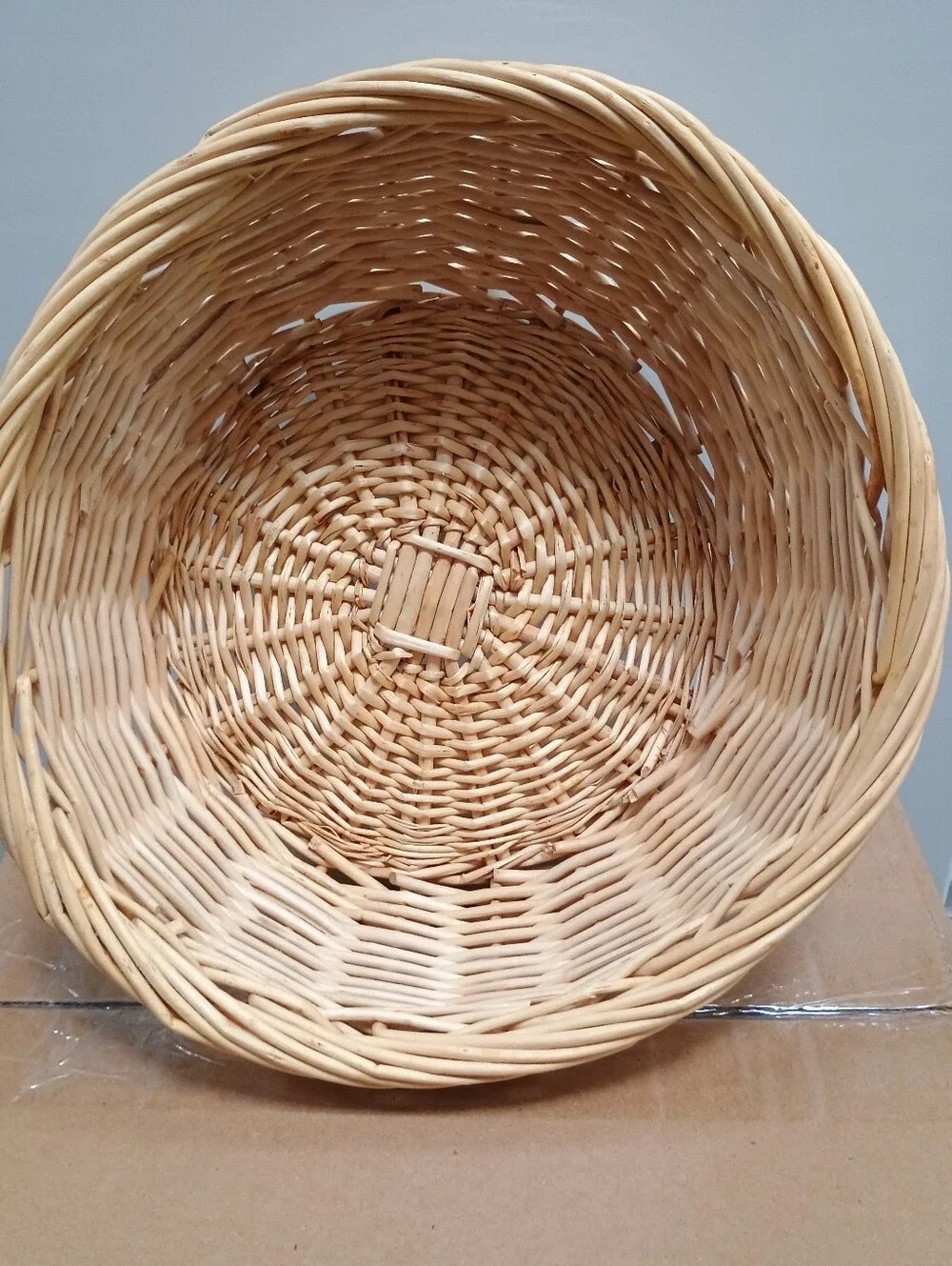 Woven Natural Rattan Basket Bowl - Home Accents - Bread And Fruit